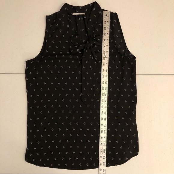 Le Lis Elegant Black Sleeveless Blouse Size S - Picture 7 of 10